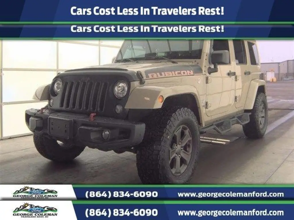 Jeep Wrangler JK Unlimited 2018 4x4 Rubicon 4dr SUV