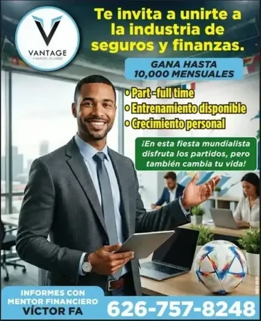 ¡GANA HASTA $10,000 AL MES!