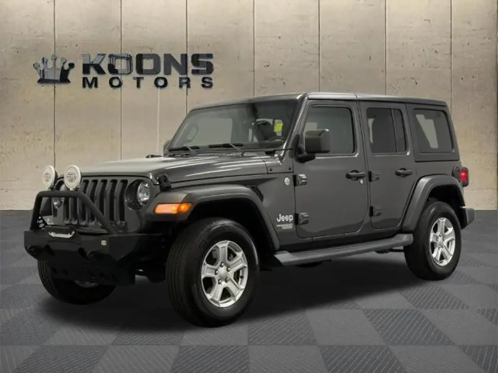 Jeep Wrangler Unlimited 2020 4x4 Black and Tan 4dr SUV