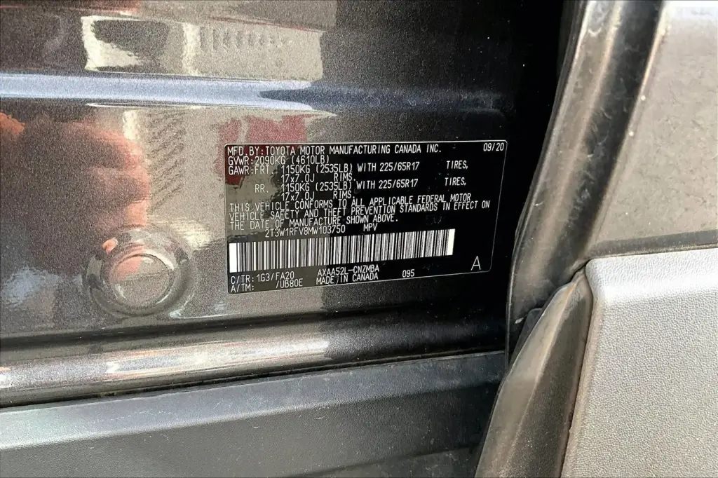 Toyota RAV4 2021 XLE 4dr SUV