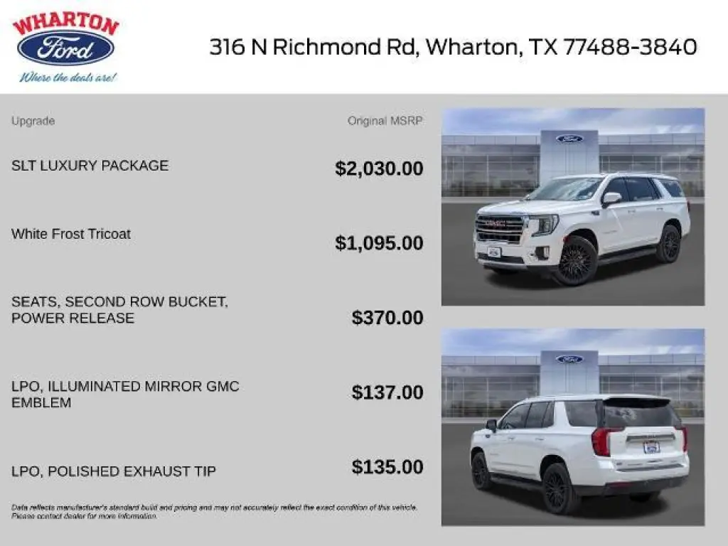 GMC Yukon 2022 4x4 SLT 4dr SUV