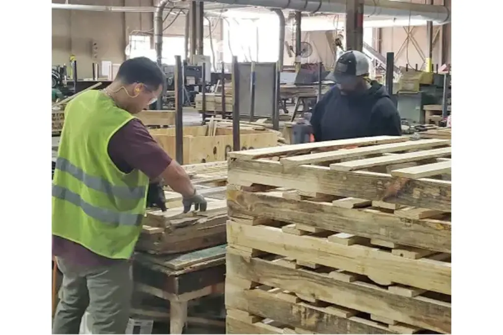 TRABAJADOR PARA PALLETS