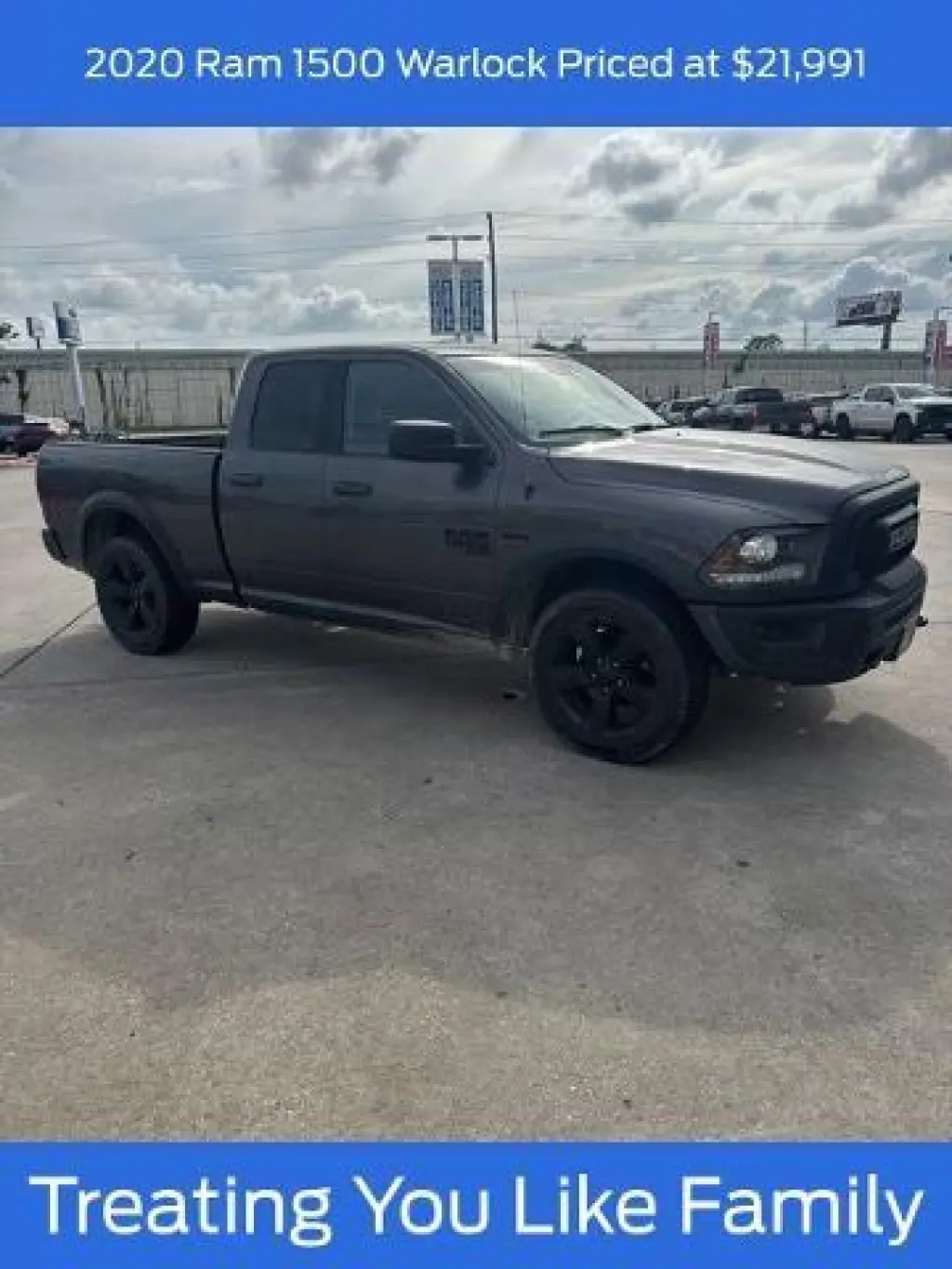 Ram 1500 Classic 2020 4x4 Warlock 4dr Quad Cab 6.3 ft. SB Pickup