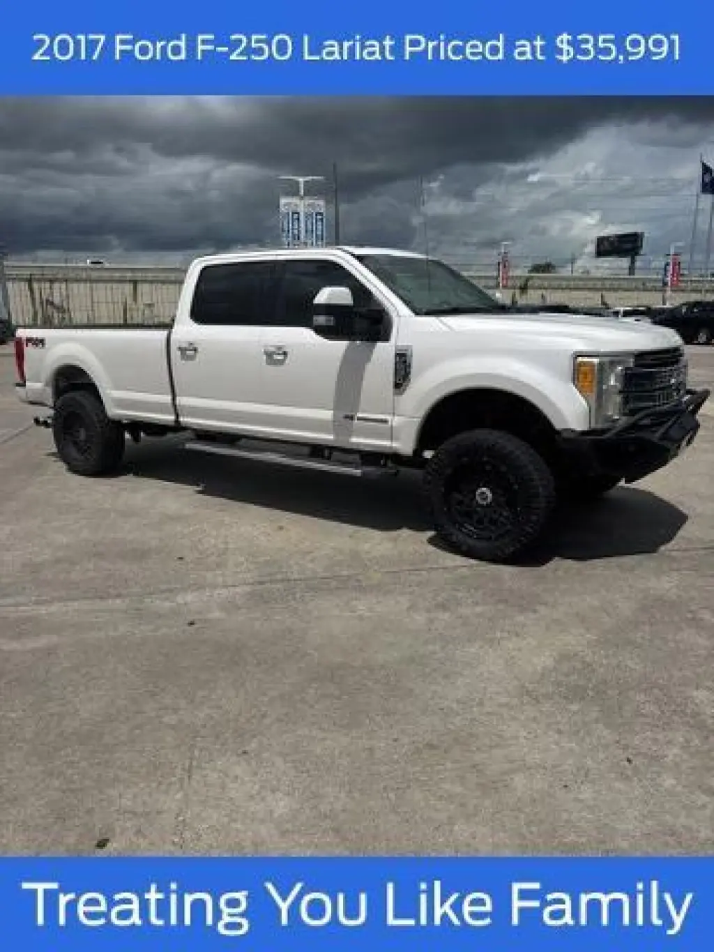 Ford F-250 Super Duty 2017 4x4 XLT 4dr Crew Cab 8 ft. LB Pickup