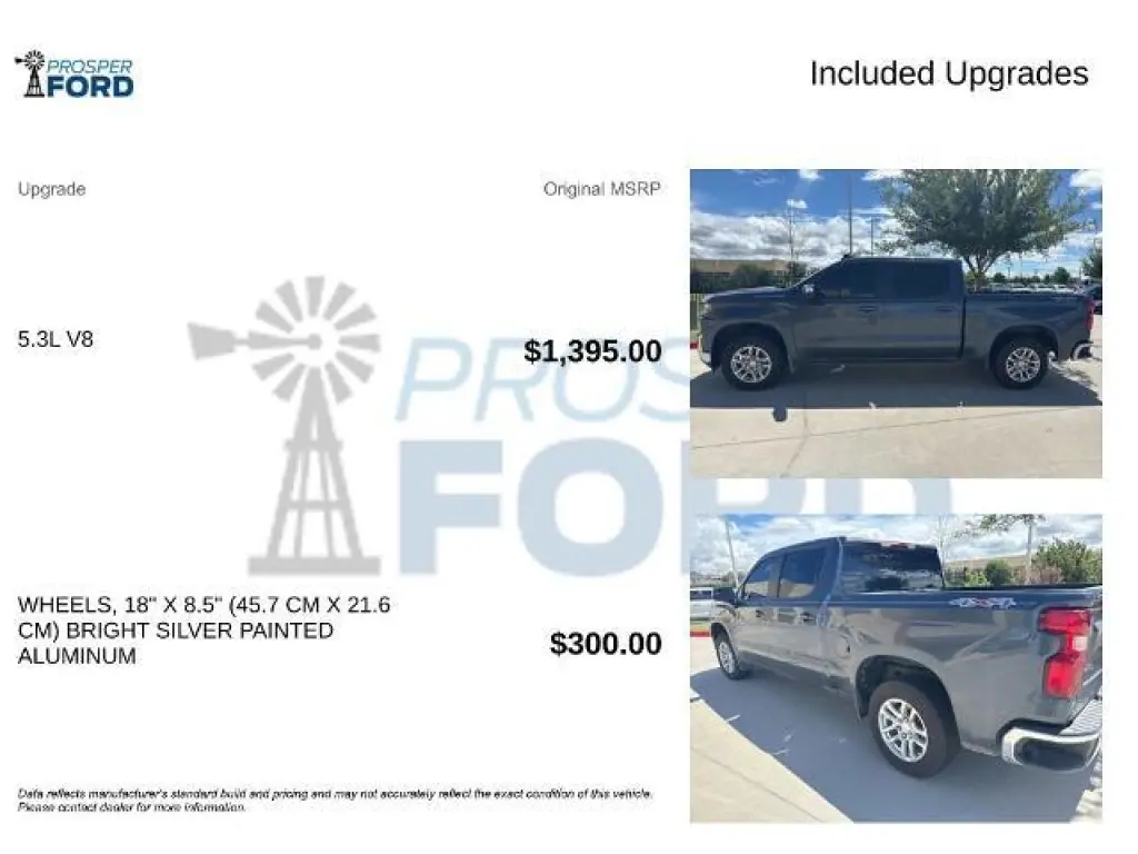 Chevrolet Silverado 1500 2021 4x4 LT 4dr Crew Cab 5.8 ft. SB w/1LT