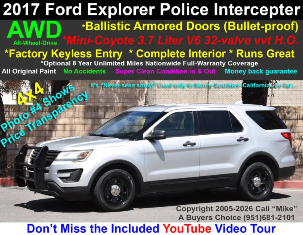 2017 Ford Explorer Police Interceptor Utility