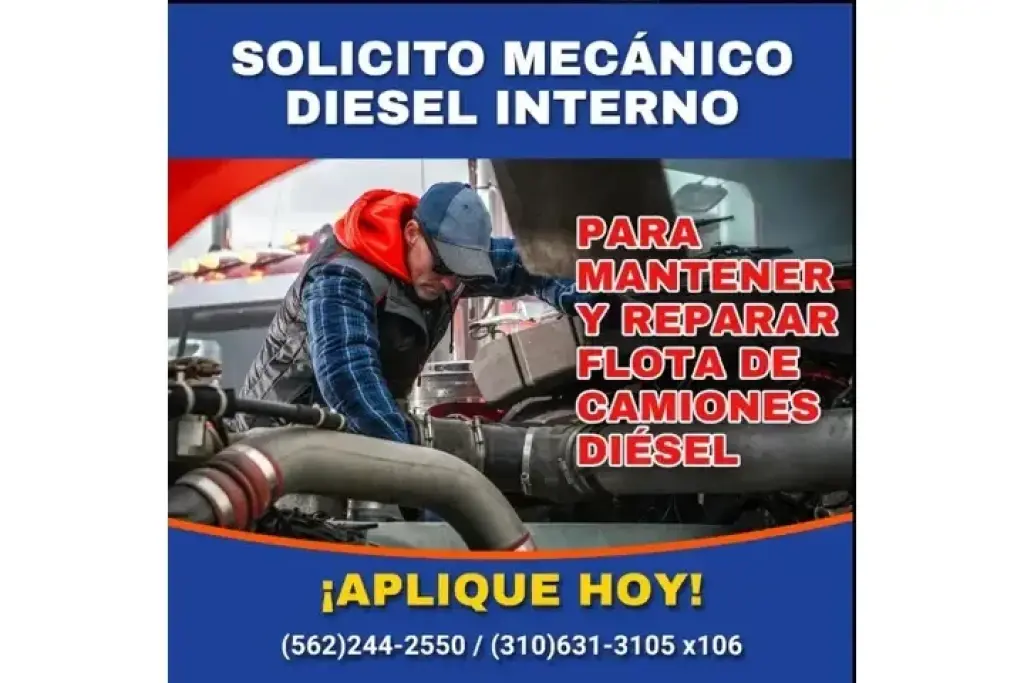 🚚SOLICITO MECÁNICO DIESEL