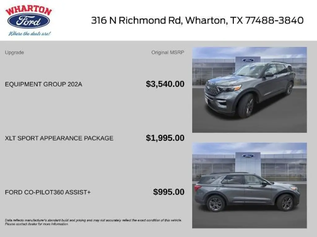 Ford Explorer 2023 XLT 4dr SUV