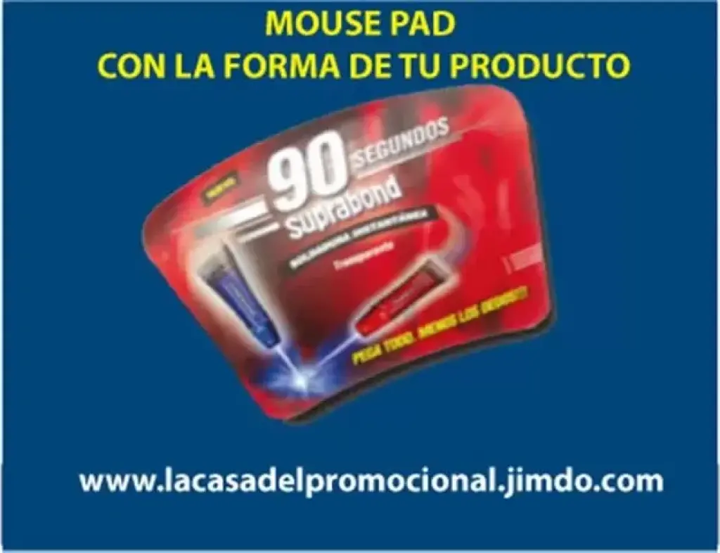 MOUSE PAD DE LEXAN PERSONALIZA