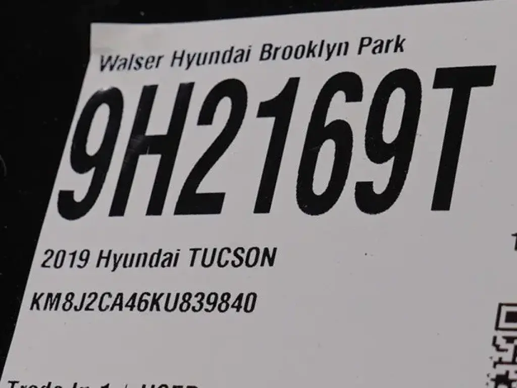Hyundai TUCSON 2019 AWD SE 4dr SUV