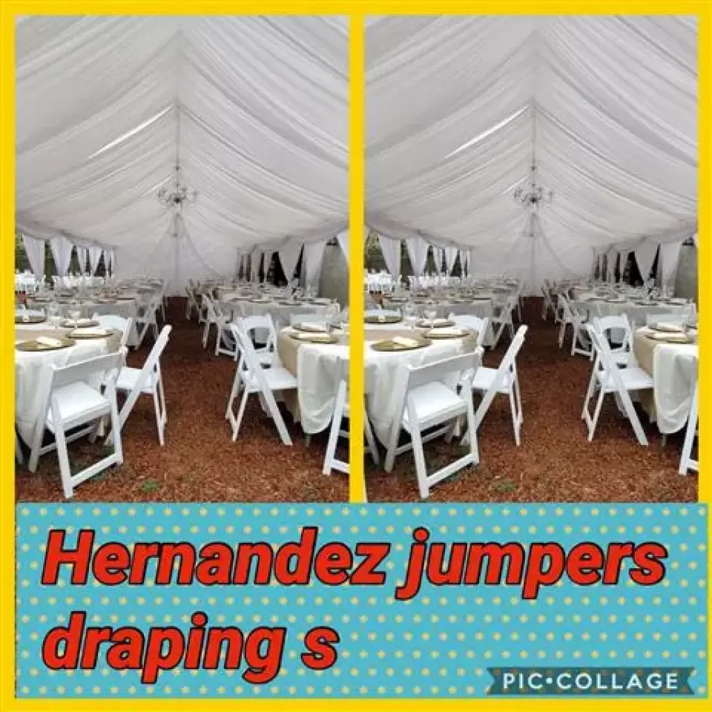 Carpas mesas sillas ca