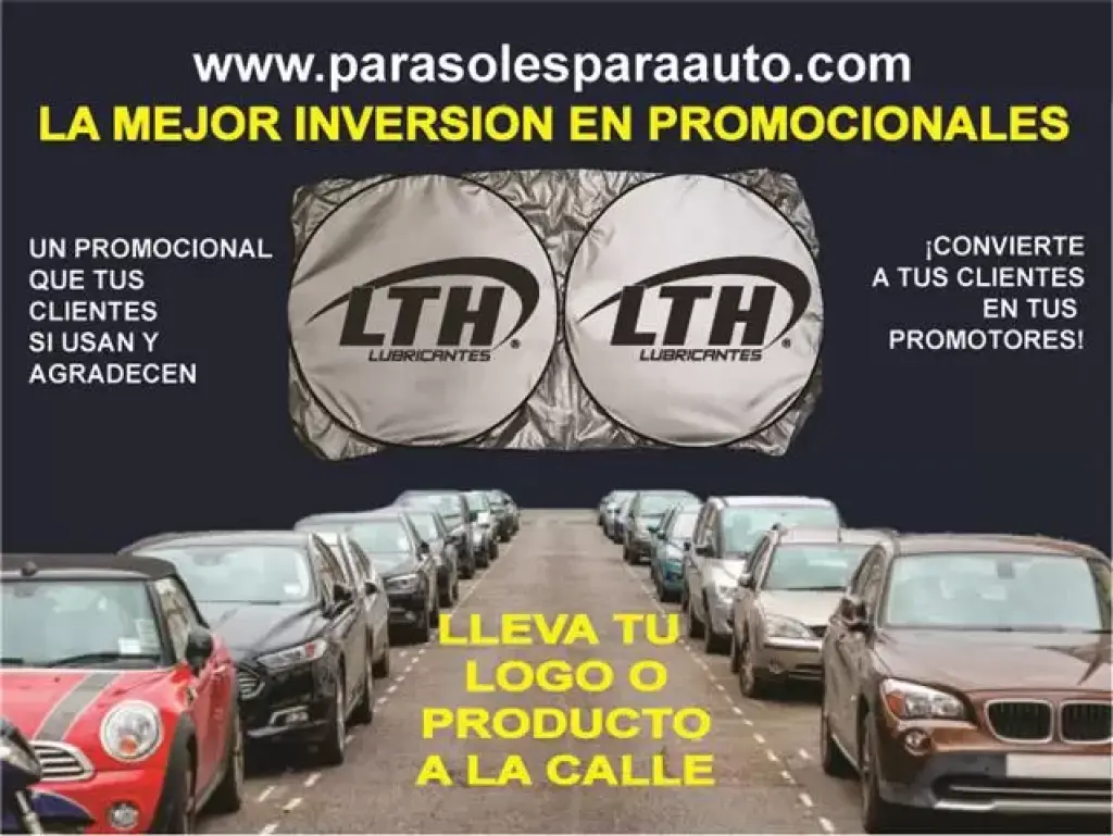 PARASOLES PUBLICITARIOS AUTO