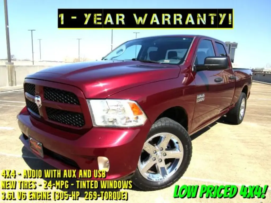 2017 RAM 1500 QUAD CAB