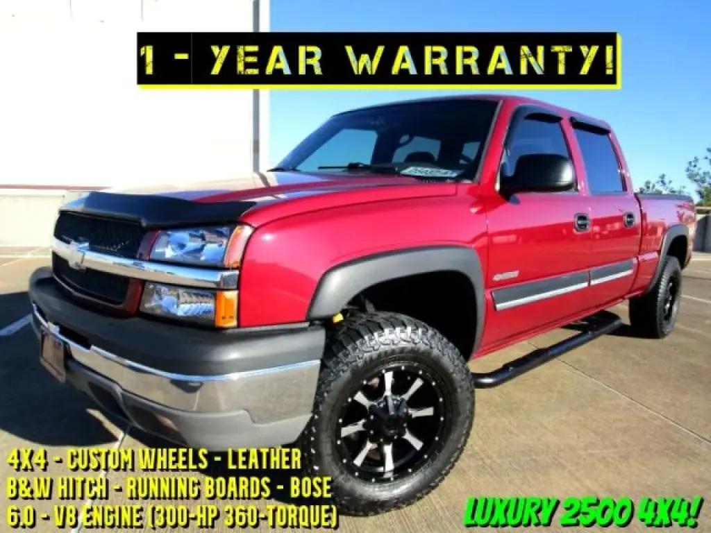 2004 CHEVROLET SILVERADO 2500 HD CREW CAB