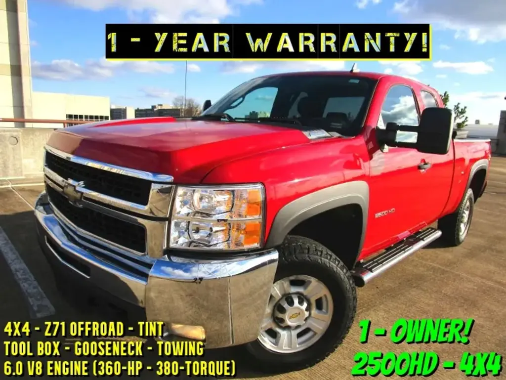 2010 CHEVROLET SILVERADO 2500 HD EXTENDED CAB