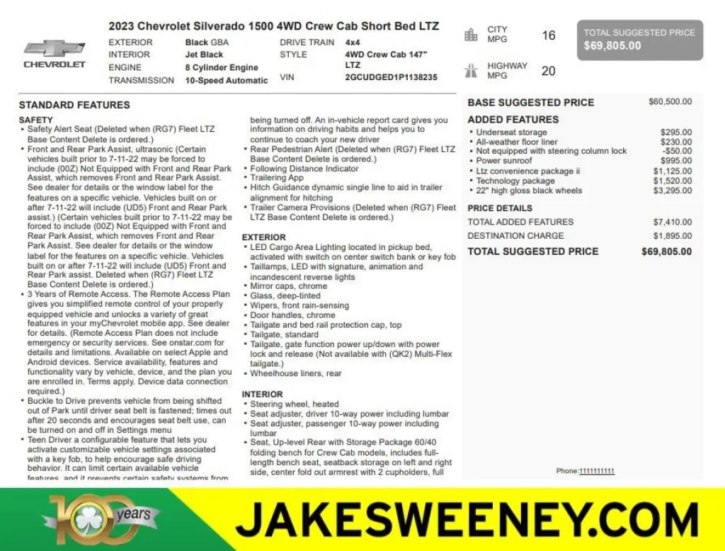 2023 Chevrolet Silverado 1500