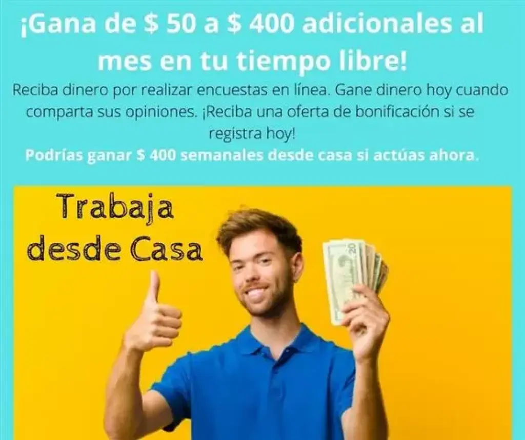 Gana $$ completando formulario