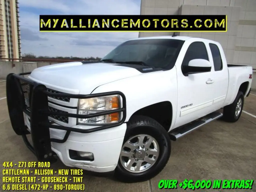 2013 CHEVROLET SILVERADO 2500 HD EXTENDED CAB
