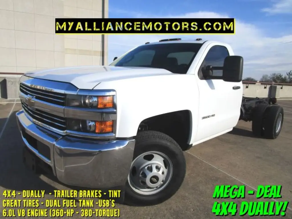 2015 CHEVROLET SILVERADO 3500 HD REGULAR CAB & CHASSIS