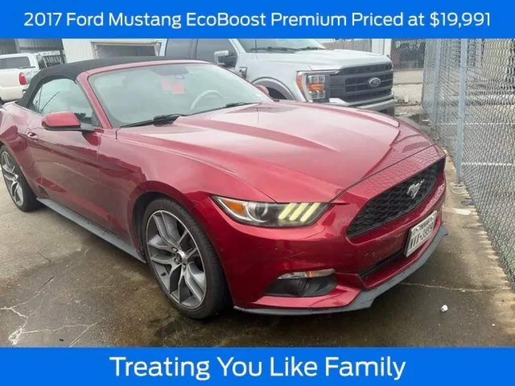 Ford Mustang 2017 EcoBoost Premium 2dr Convertible