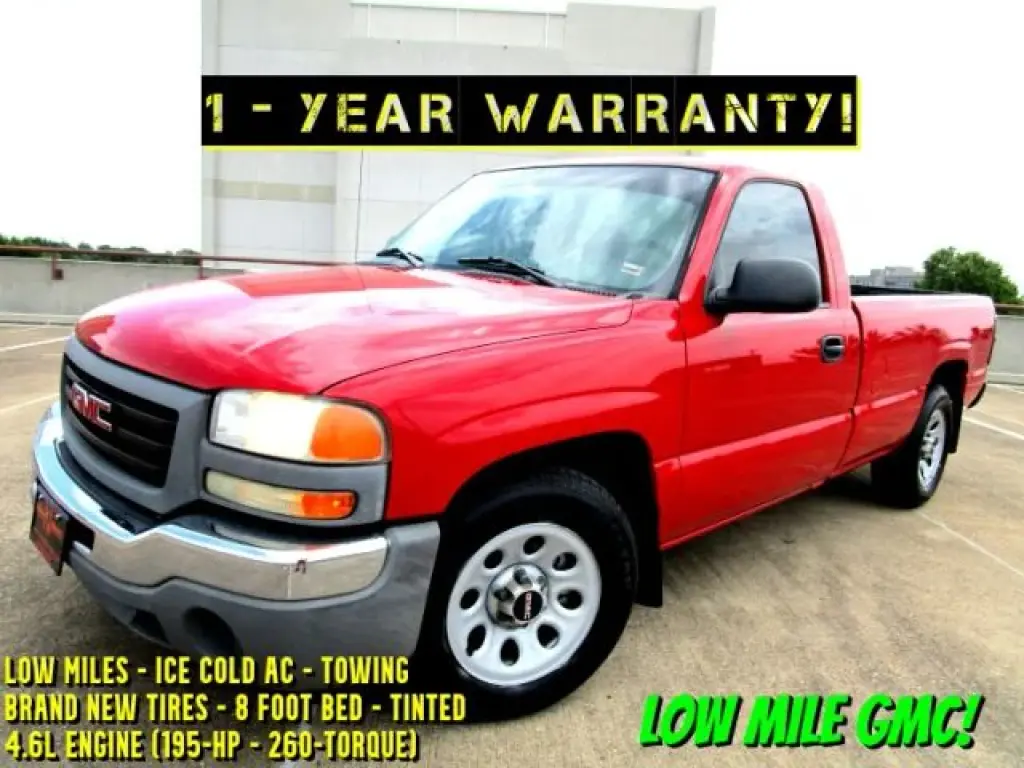2006 GMC SIERRA 1500 REGULAR CAB