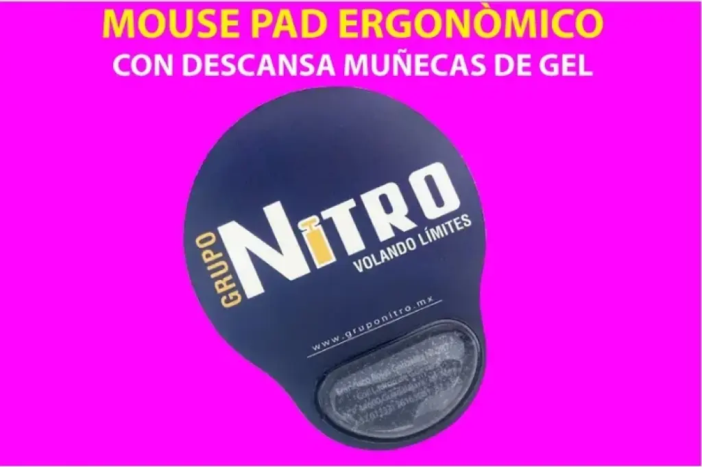 MOUSE PAD CON DESCANSA MUÑECAS