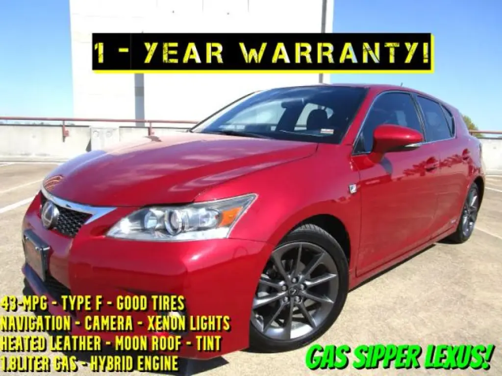 2012 LEXUS CT