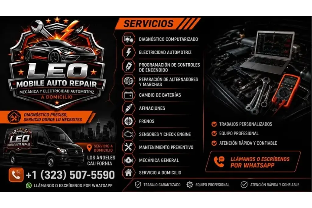 🚗🔧 LEO MOBILE AUTO REPAIR