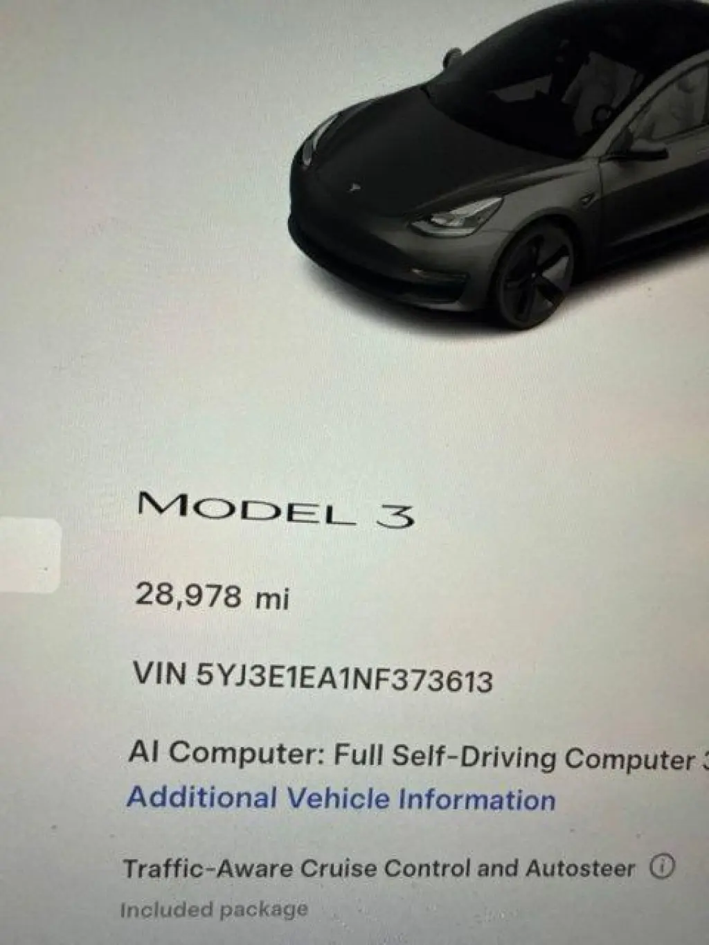 Tesla Model 3 2022 4dr Sedan