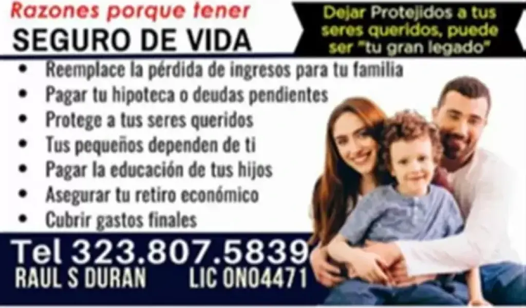 SEGURO de VIDA desde  $21