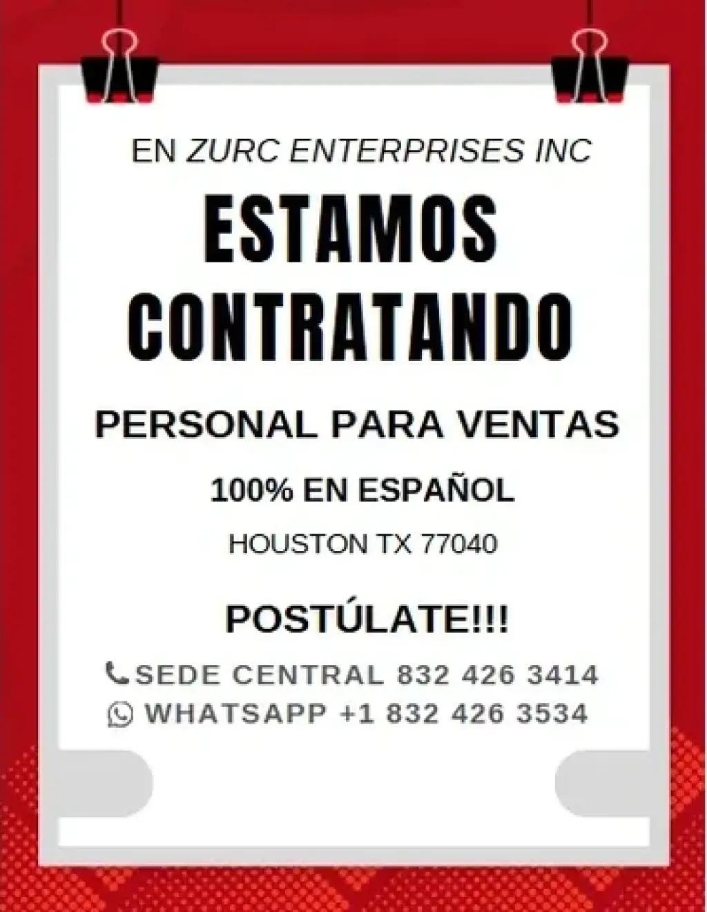 VENTAS EN ESPAÑOL (FREELANCER)