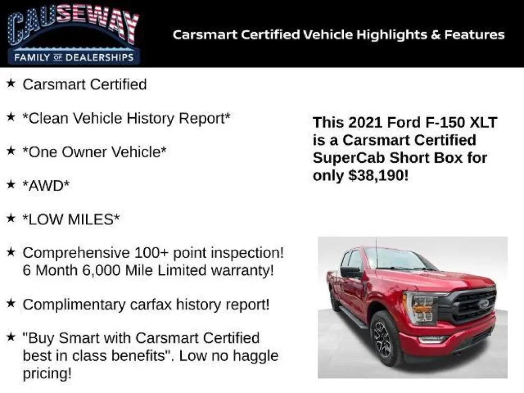 Ford F-150 2021 4x4 Lariat 4dr SuperCab 6.5 ft. SB