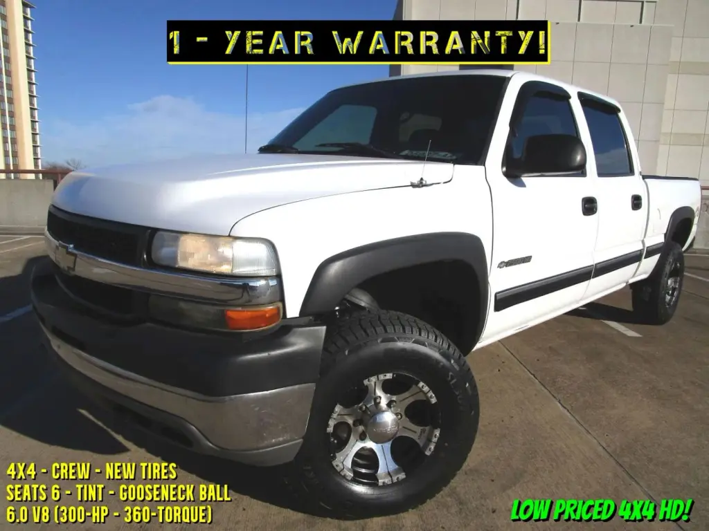 2001 CHEVROLET SILVERADO 2500 HD CREW CAB