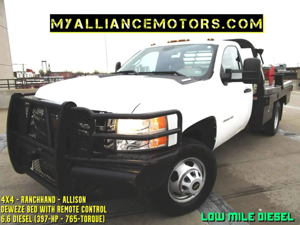 2011 CHEVROLET SILVERADO 3500 HD REGULAR CAB & CHASSIS