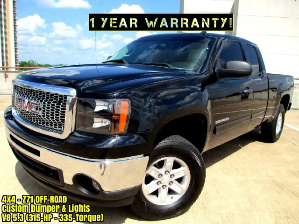 2011 GMC SIERRA 1500 EXTENDED CAB