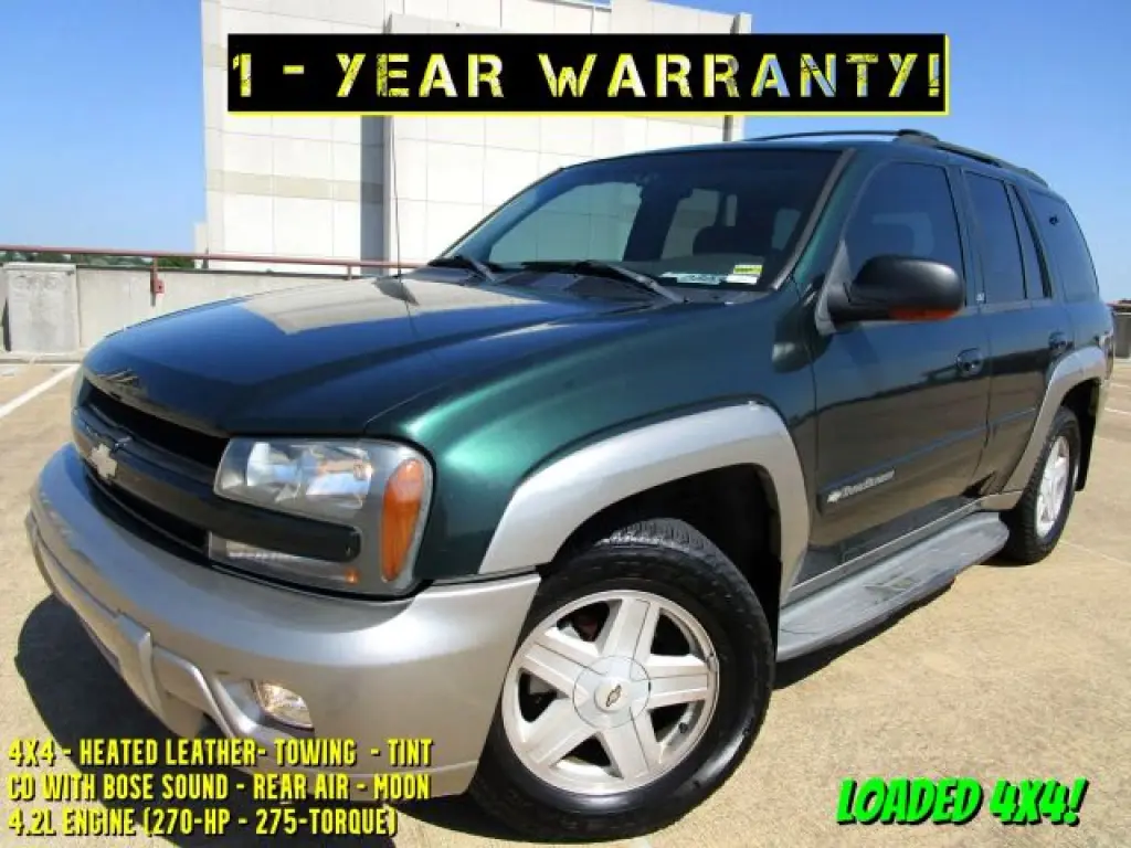 2002 CHEVROLET TRAILBLAZER