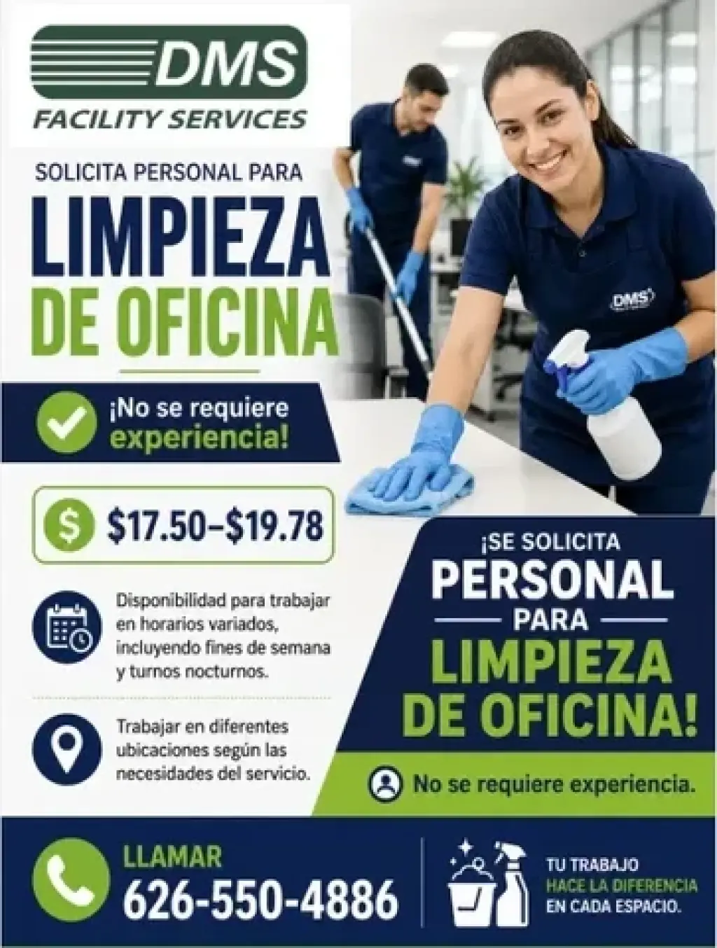PERSONAL PARA LIMPIEZA