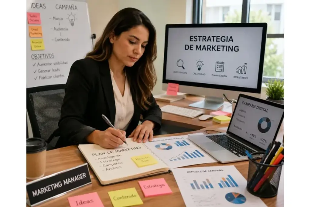 SE SOLICITA MARKETING MANAGER!