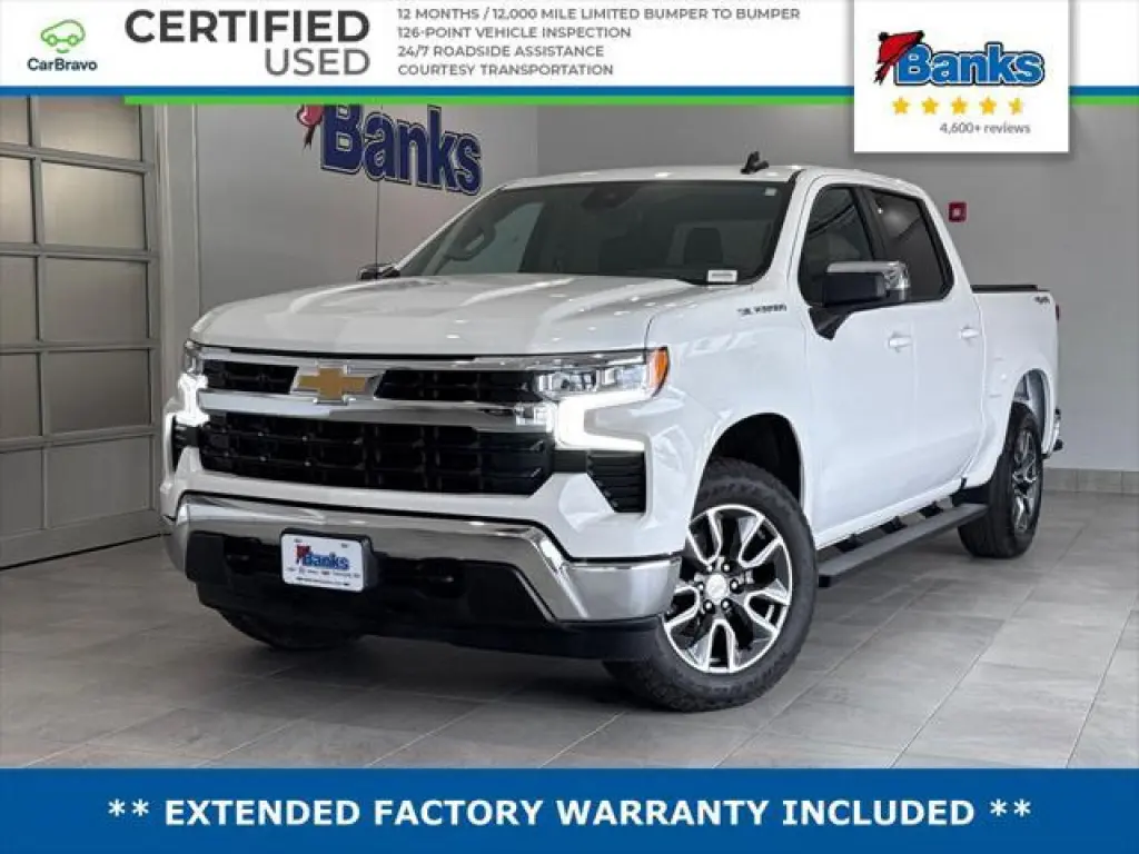 Chevrolet Silverado 1500 2022 4x4 LT 4dr Crew Cab 5.8 ft. SB w/2FL