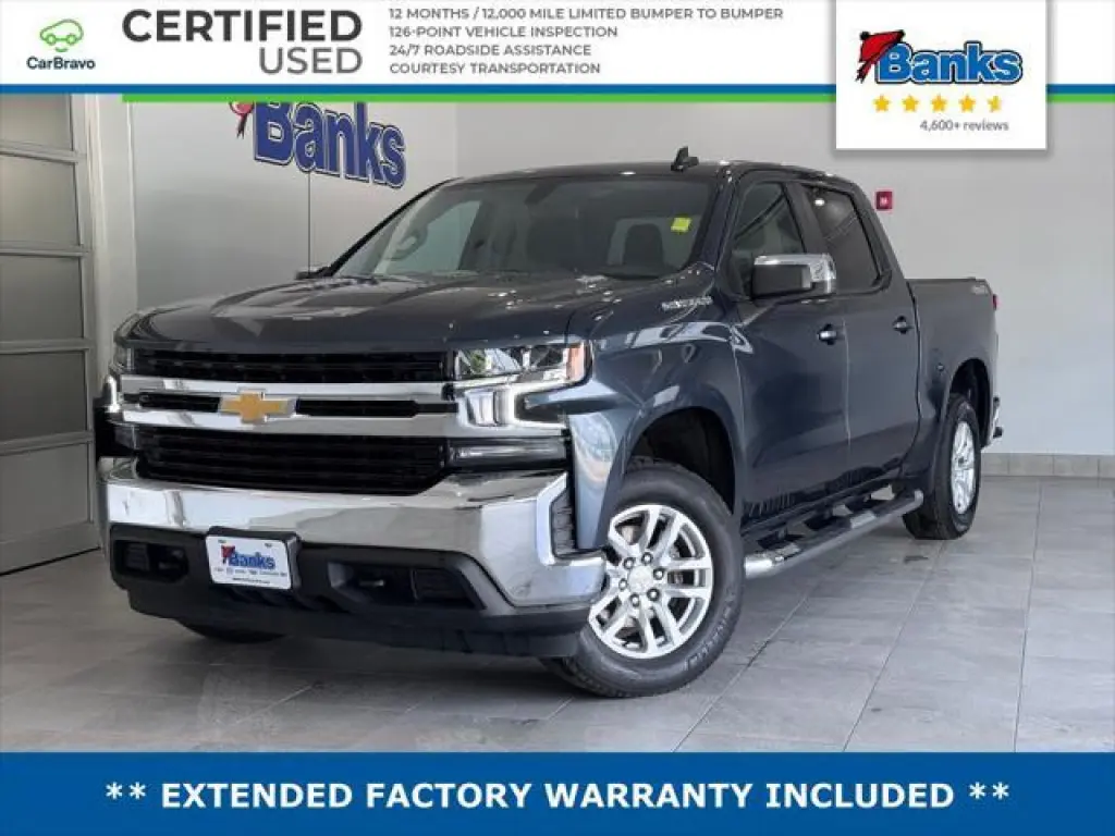 Chevrolet Silverado 1500 2021 4x4 LT 4dr Crew Cab 5.8 ft. SB w/1LT