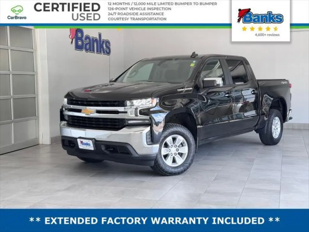 Chevrolet Silverado 1500 2021 4x4 LT 4dr Crew Cab 5.8 ft. SB w/1LT