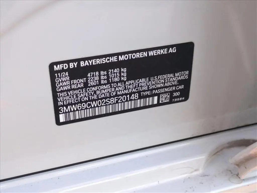BMW 3 Series 2025 330i 4dr Sedan