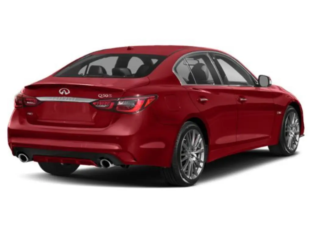 INFINITI Q50 2018 Red Sport 400 4dr Sedan
