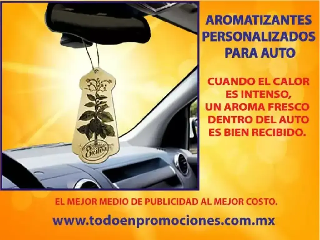 AROMATIZANTES PERSONALIZADOS P