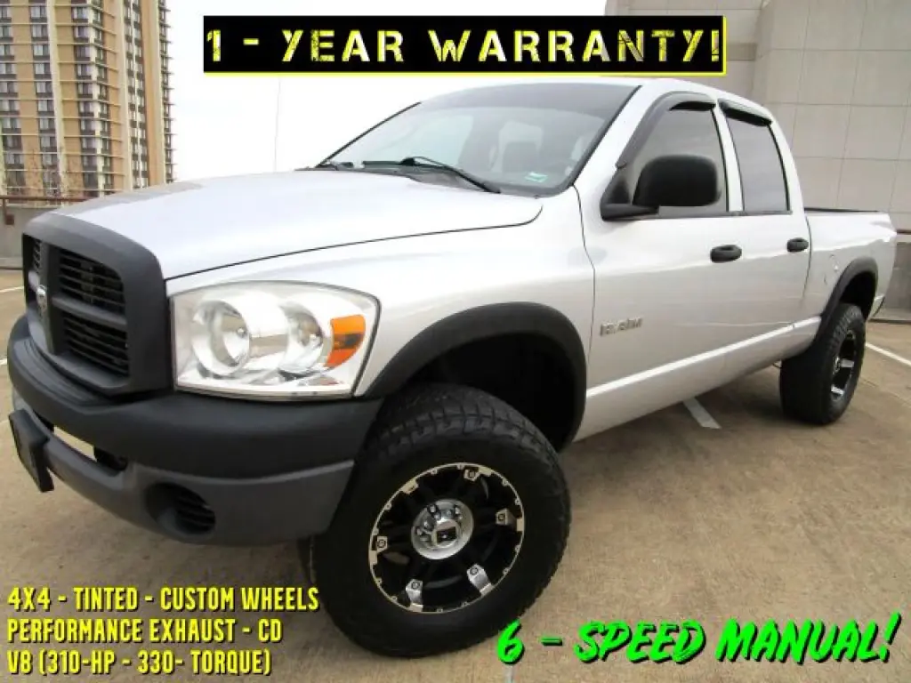 2008 DODGE RAM 1500 QUAD CAB