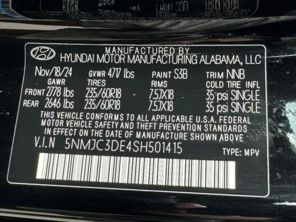 Hyundai TUCSON 2025 SEL Convenience 4dr SUV