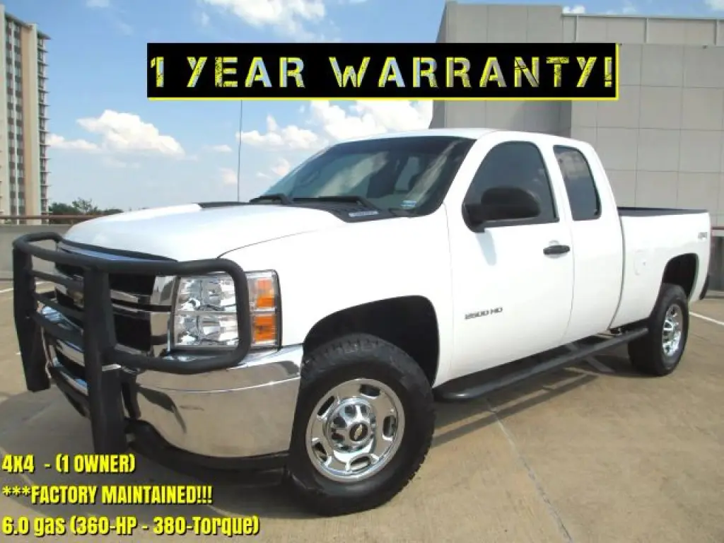 2011 CHEVROLET SILVERADO 2500 HD EXTENDED CAB