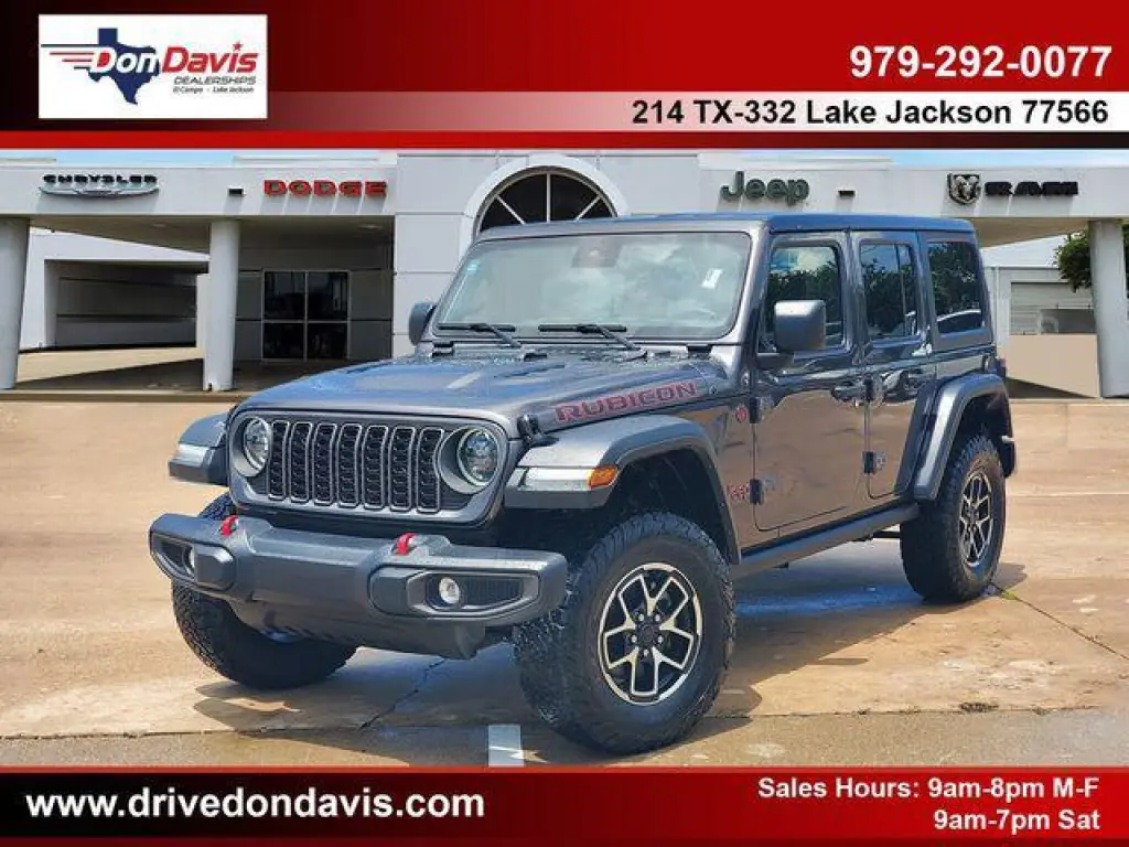 Jeep Wrangler 2025 4x4 Rubicon 4dr SUV