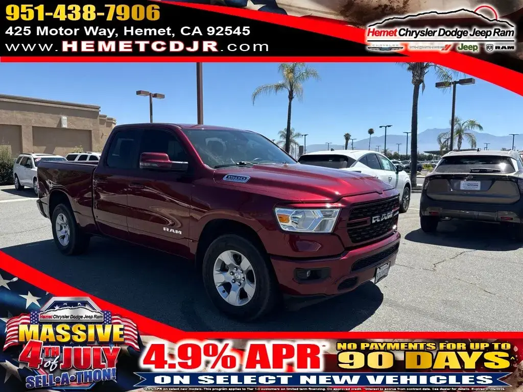 Ram 1500 2024 4x2 Big Horn 4dr Quad Cab 6.4 ft. SB Pickup