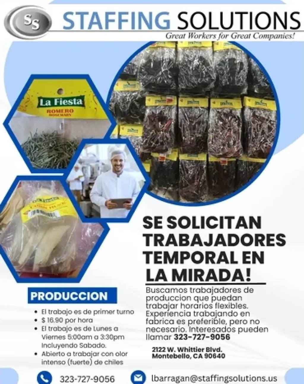 Producción-Compania de Comida